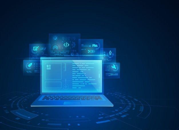 Desktop app development workspace